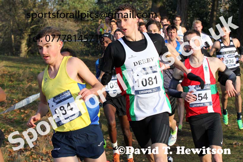 Senior men and Under-23s, European Cross Country Championships Trials, Sefton Park, Liverpool. Photo: David T. Hewitson/Sports for All Pics